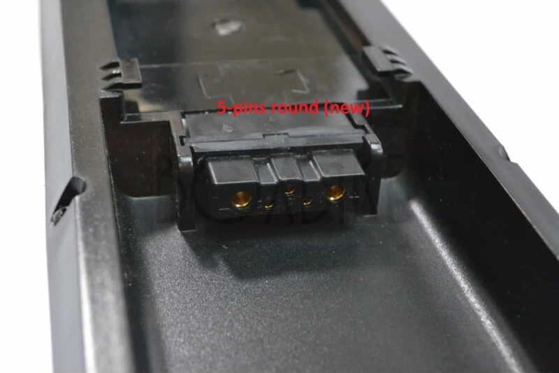 36V / 13Ah elsykkelbatteri 5-pins - 468Wh