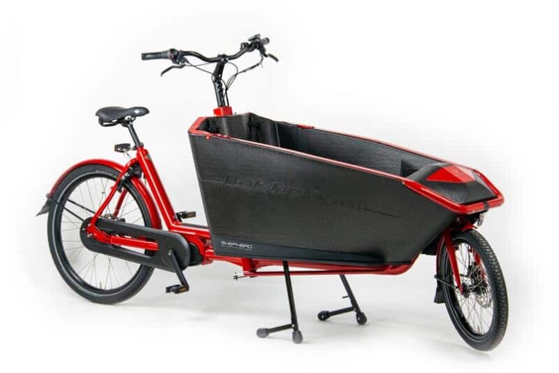 Bakfiets E-Cargobike Shepherd Staal