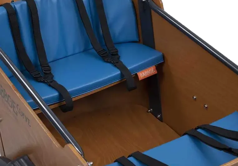 Sitteputesett til to benker, blå - Babboe Curve m.fl.