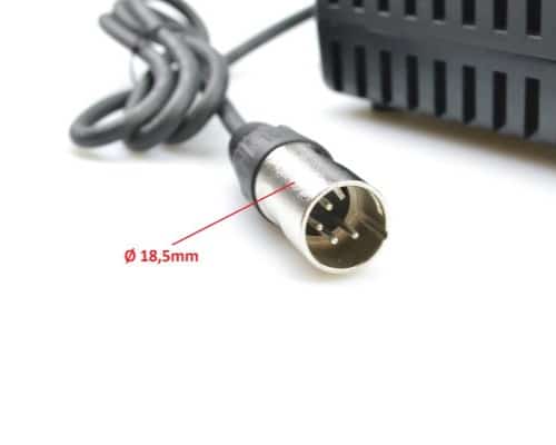 XLR 4pin ladeplugg