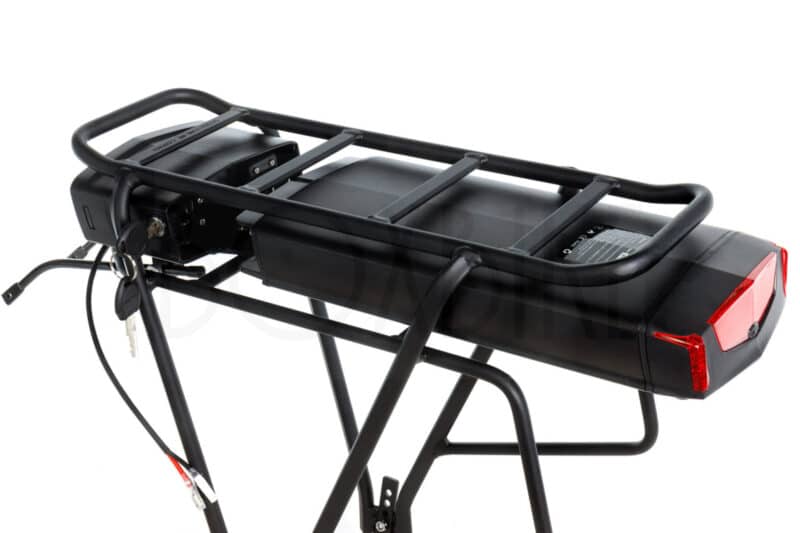 Batterikit 36V / 15Ah m/bagasjebrett, batteriholder og nøkler